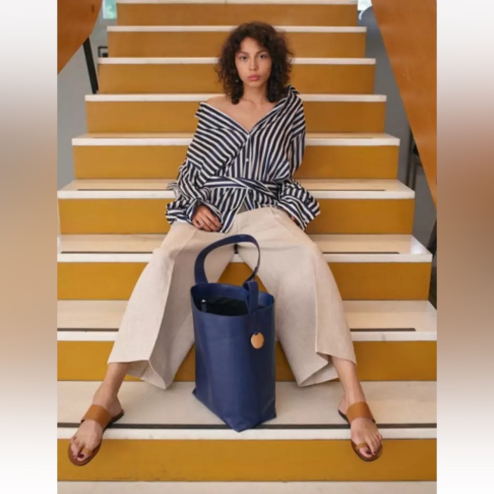 SOLD ATP ATELIER Camel Tan Astrid Leather Toe Ring Sandals 36 6